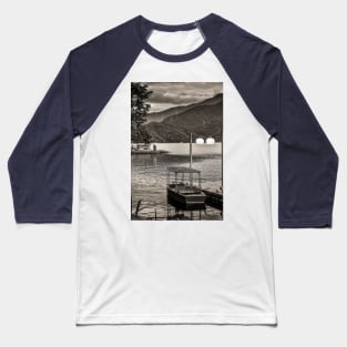 Boat Sun Moon Lake Baseball T-Shirt